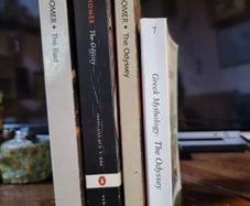 The Odyssey (three different translations) and The Iliad bundle