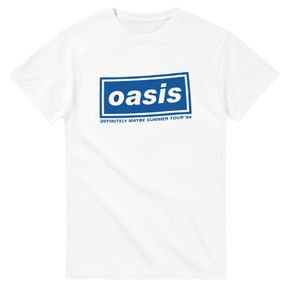 Oasis t shirt vintage style Definitely Maybe Summer Tour94 Heavyweight Unisex Crewneck T-shirt