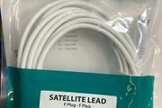 Satellite Lead F type plug to F type plug lead 4.0m
