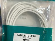 main image for ad Satellite Lead F type plug to F type plug lead 4.0m