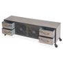 TV Cabinet 120x30x40 cm Silver Image 9