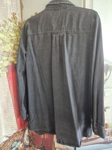 Vero Moda Black 100% Cotton Long Shirt EU 12
