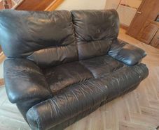 leather recliner sofa