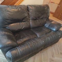leather recliner sofa