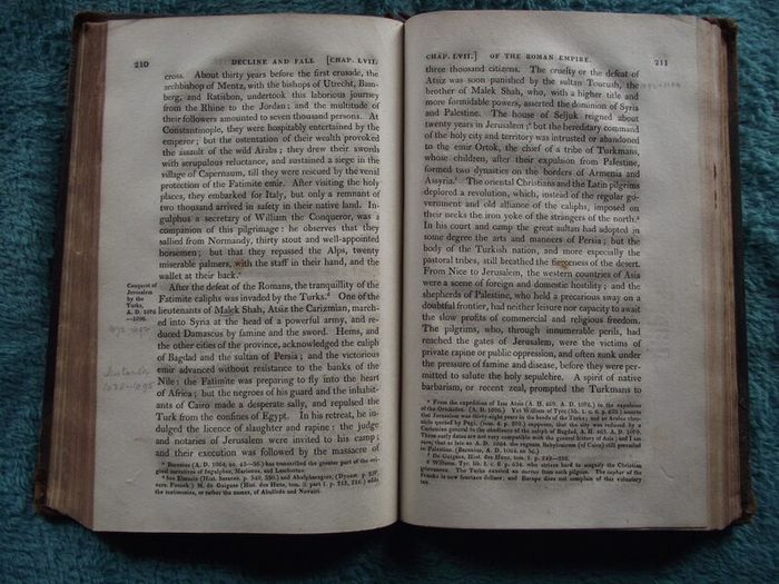 The Decline and Fall of the Roman Empire - Edward Gibbon - Priestley and Weale London - 1822