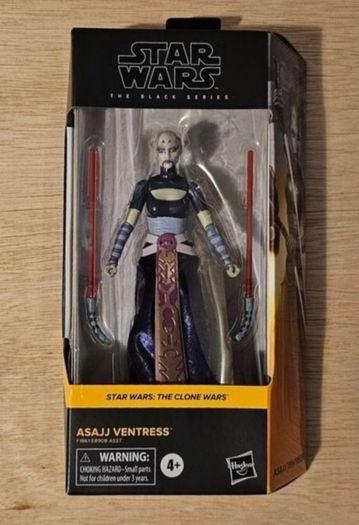 Star Wars Asajj Ventress 6" Scale Black Series