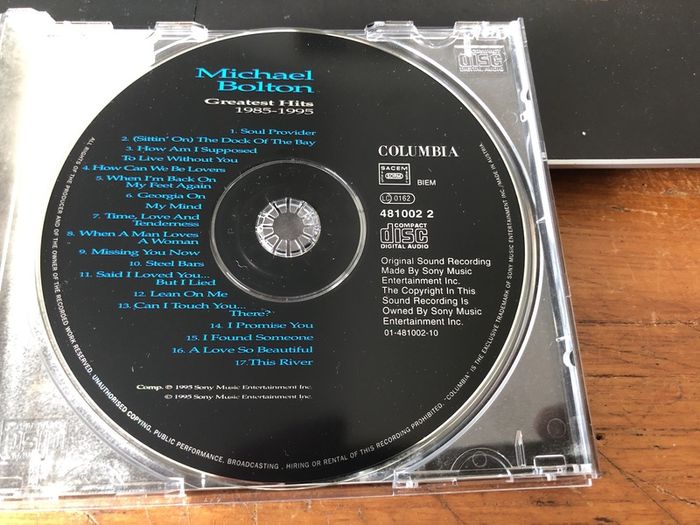 Michael bolton greatest hits 1985 1995 for sale in moycullen galway