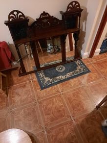 antique overmantel