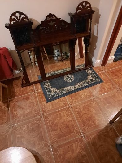 antique overmantel