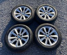 Genuine 17-inch BMW F10 Alloy Wheels with Factory TPMS Sensors