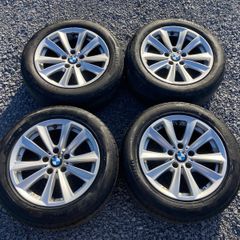 Genuine 17-inch BMW F10 Alloy Wheels with Factory TPMS Sensors