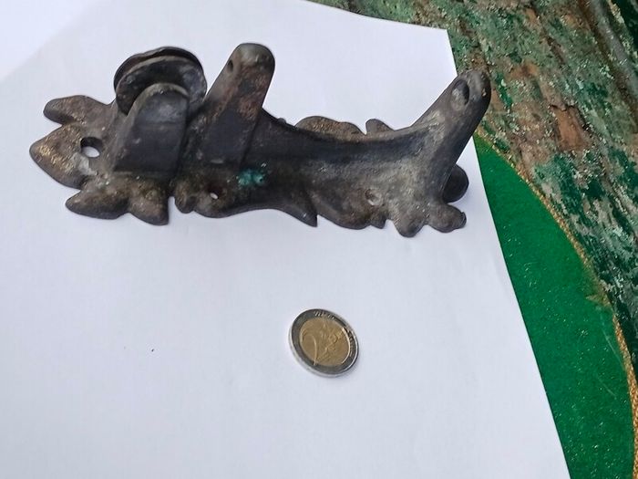 Unusual Brass Pulley