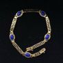 14ct Gold Lapis Lazuli Bracelet Image 5