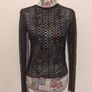 Black Lace Top, New With Tags Image 4