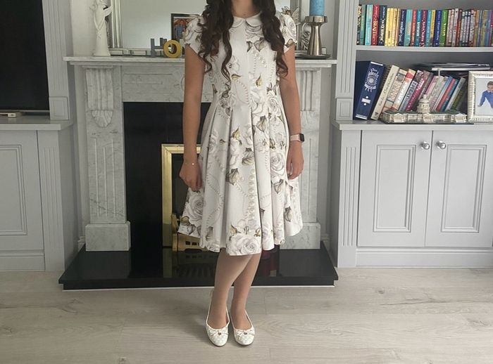 Monnalisa Floral Dress, Girls 14-16 or Women XS