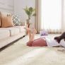 Area Rugs 50x80cm for Bedroom Anti Slip Modern Super Soft Thick Pile Small Fluffy Shaggy Rug Non Shedding Image 5