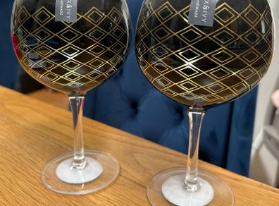 Two Gin goblets