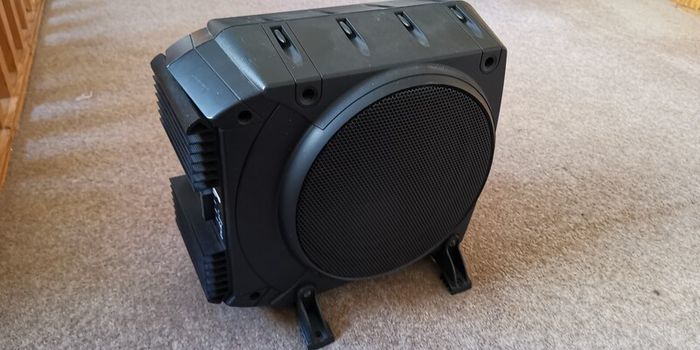 Infinity subwoofer + speakers front and rear