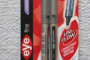 Mitsubishi Uni-Ball Eye UB-157 Black 2pk Home Office School College
