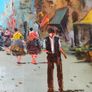 Oil painting Vecchia Napoli, N. Amoroso Image 3