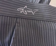 Greg Norman Pinstripe Golf Trousers 36W