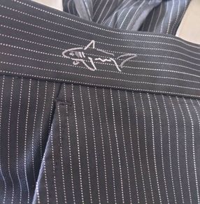 Greg Norman Pinstripe Golf Trousers 36W