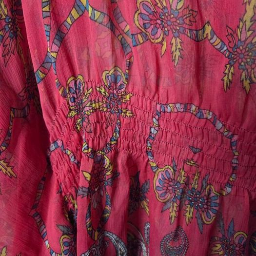 Chiffon blouse, tunic size 10