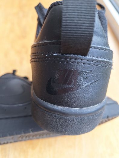 Black Nike shoes