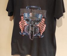 Genuine vintage Harley Davidson tee shirts