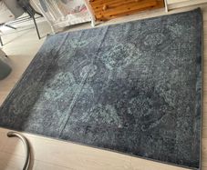deep blue rug