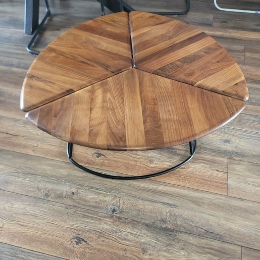 Wooden coffee table