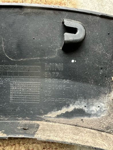 Mini countryman rear RH door trim