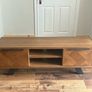 TV Table Hudson Smoked Oak Image 2