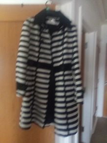 Karen Miller knee length winter coat