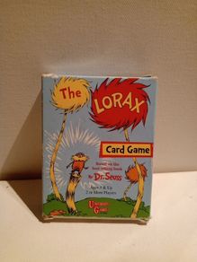 The Lorax Dr Seuss Card Game 2001