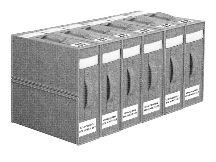 6 bedsheet organisers