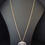 Vintage Art Deco Style Crystal PENDANT ONLY Image 5