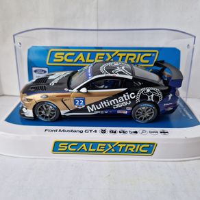 Scalextric Ford Mustang GT4 #22 Slot Car ( C4403 endurance gt touring )