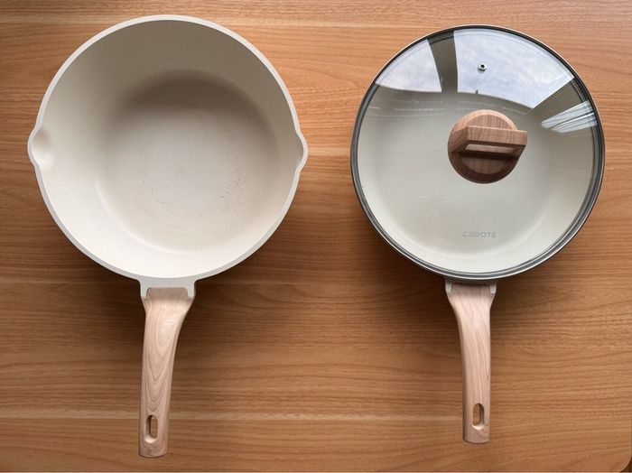 CAROTE nonstick pans, granite kitchen cookware set, suitable for all stoves include induction