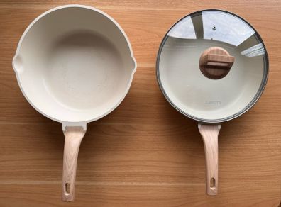 CAROTE nonstick pans, granite kitchen cookware set, suitable for all stoves include induction