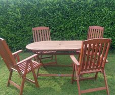 garden table and chairs set