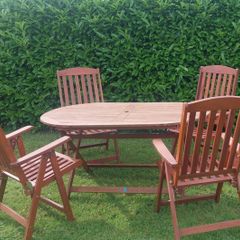 garden table and chairs set