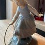 Vintage Nao porcelain figurine titled Girl with Hoop Image 3