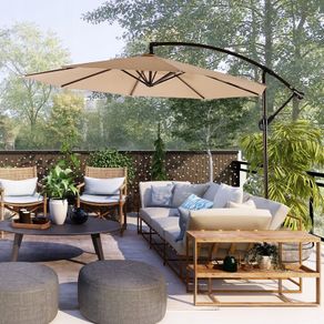 NEW XXL 300cm Garden Umbrella