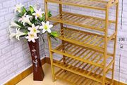 6 Tier Natural Bamboo Wooden Shoe Rack (FREE POSTAGE)