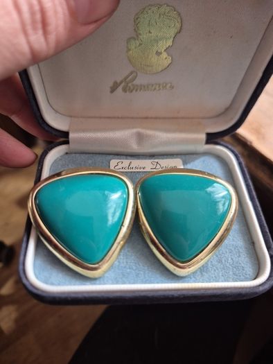 Vintage Green Earrings