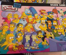 simpsons board game 2001