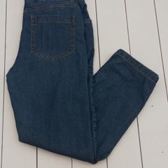 Crane mens blue jeans with fleece/flannel inner lining for cold protection W36 L32