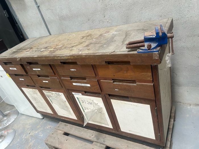 Old time work mans bench