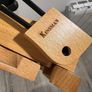 Kinsman Wooden Folding Guitar Stand A-Frame Image 5